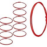 10 Pcs Kabbalah Red String Bracelet Adjustable Cord