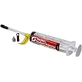 TireJect Tire Sealant Injector - Tubeless Sealant Injector Syringe Applicator Presta & Schrader Compatible - Easy Tire Sealant Installation for Bicycle & All Vehicles - 2oz with Valve Core Tools