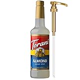 Torani Coffee Syrup, Almond Orgeat Flavored Syrup