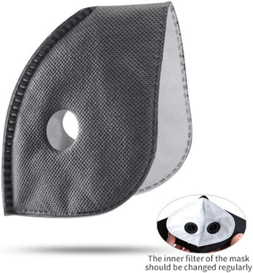 Leaftree Authentic Replacement Parts, Mask Lining-Dustproof,Active Carbon N99 Filters for Mesh or Neoprene Mask, Pack of 50