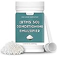 16 oz BTMS 50 Conditioning Emulsifier for Making Leave-in Conditioner, Premium BTMS 50 Conditioning Emulsifier Granules, Higher Activity than BTMS 25, Suitable for Making Lotions, Shampoos and More