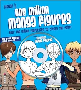 Amazon Com One Million Manga Characters Over One Million Characters To Create And Color 9780740797552 Li Yishan James Andrew Books