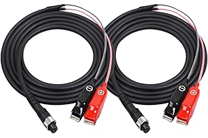 Yubunt Electric Fishing Reel Line, 9.84 Foot Electric Fishing LineReel Power Cord Compatible with Daiwa Tanacom 1000, Shimano, BeastMaster, Seaborg 500MJ, and ForceMaste.(9.84ft -2Pcs)