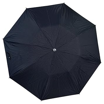 Citizen Umbrellas 3 Fold Black Office Umbrella