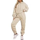 Herseas Womens 2 piece Outfits Lounge Sets Sweatsuits Hoodies Long Sleeve Sweat Set Fleece Fall Fashion Clothing 2025