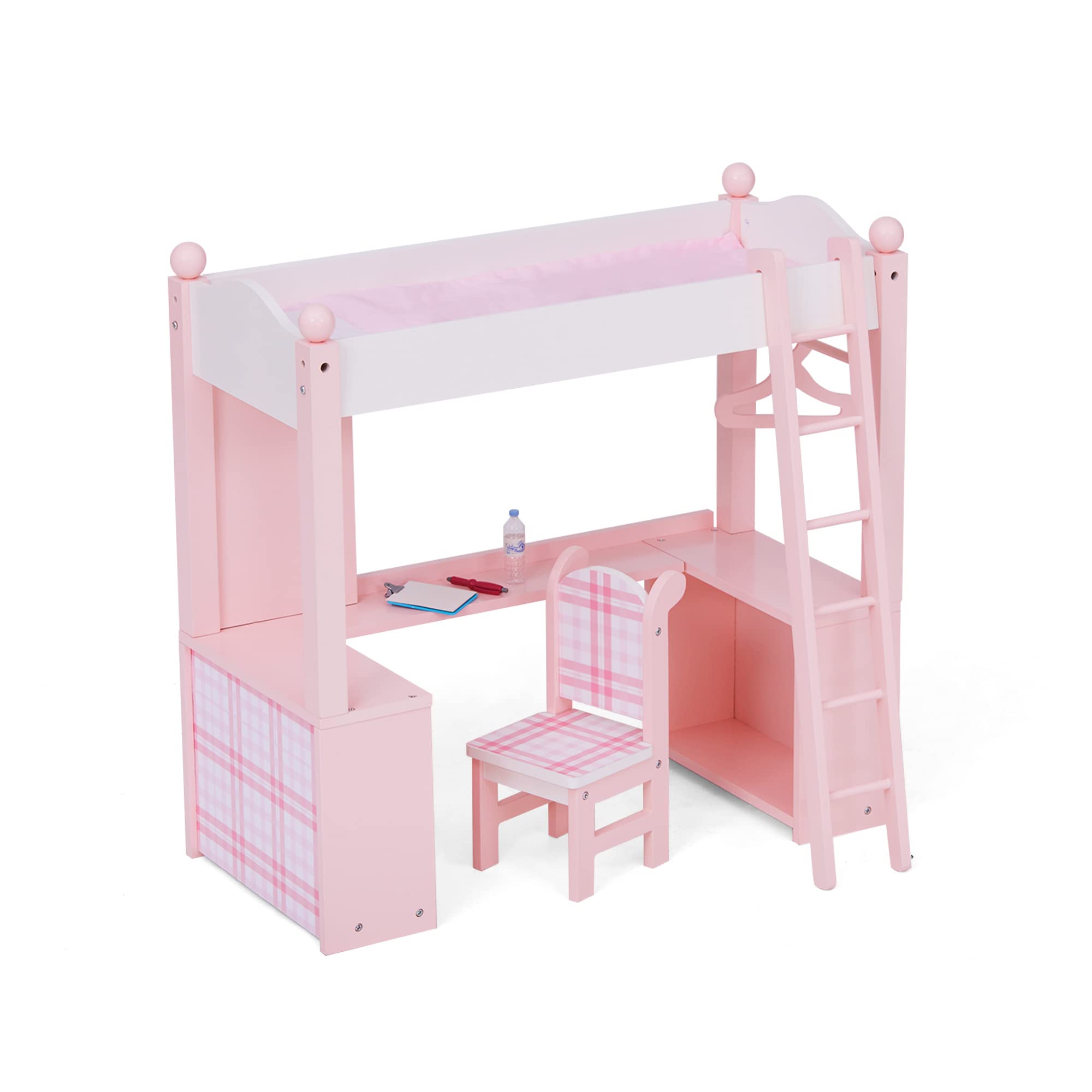 Barbie Bunk Bed Sophia's 18 Inch Doll Accessories, Piece Eyelet