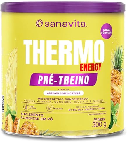 Sanavita Termogênico Thermo Energy - Suplemento Energético
