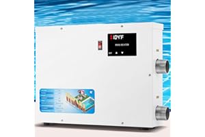 NEWTRY 11KW SPA Heater, 220V Pool Heater Electric Swimming Pool Heaters Hot Tub Heater Thermostats with Digital Display for SPA, Hot Tub, Above Ground Pool (Hardwire)