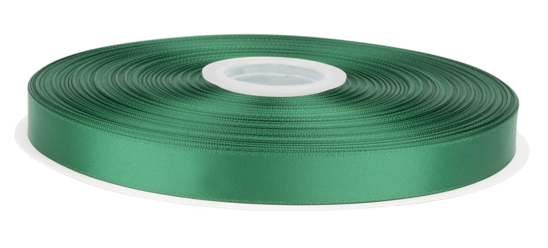 Fondersy 91 Meters Forest Green Double Faced Satin Ribbon - 16mm Width for Wedding, Gift Wrapping, Floral Arrangement and Crafts