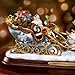 The Bradford Exchange Thomas Kinkade Santa's Sleigh Illuminated Figurine: The Night Before Christmas
