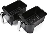 EMtronics EMAFDD9L Dual Air Fryer 9L 8 Pre-Set Menus 1750W Black view 6