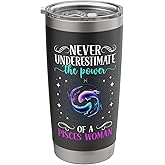 Pisces Woman Pisces Zodiac Sign Pisces Birthday Stainless Steel Insulated Tumbler