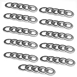 100 Pcs 1/4" Stainless Flat Washer, 5/8" Outside