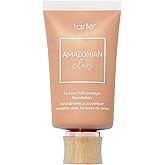 tarte Amazonian clay 16-hour full coverage foundation – Matte Finish Foundation with Amazonian Clay & Vitamin E for Hydration & Smooth Looking Skin, Vegan & Cruelty Free
