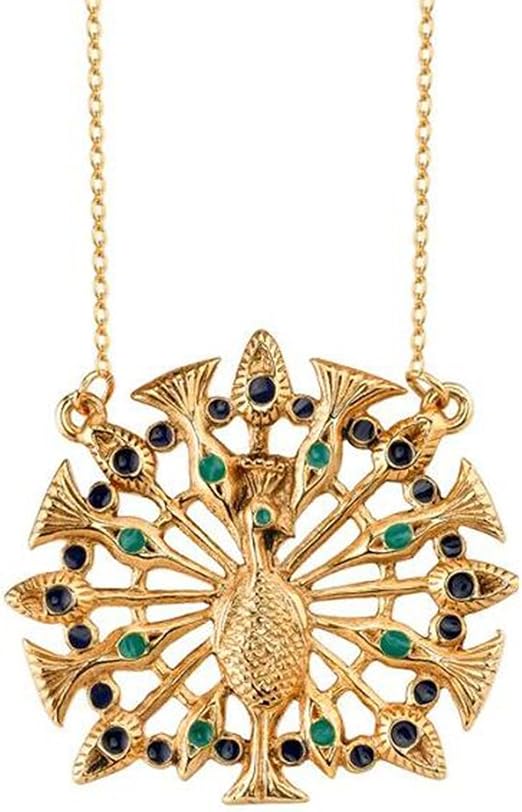 House of Harlow Enamel Peacock Necklace Clothing