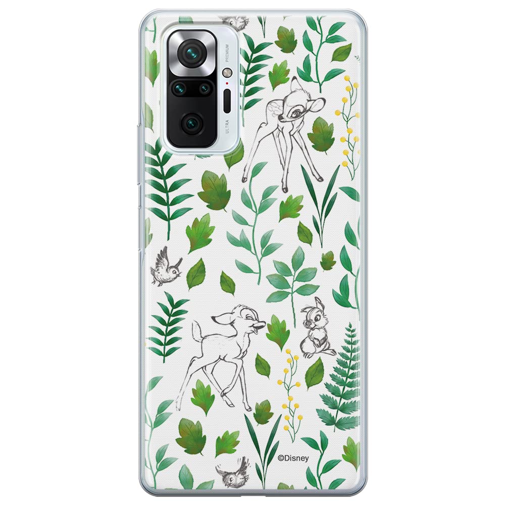 ERT GROUP mobile phone case for Xiaomi REDMI NOTE 10 PRO original and officially Licensed Disney pattern Bambi 008 optimally adapted to the shape of the mobile phone, case made of TPU