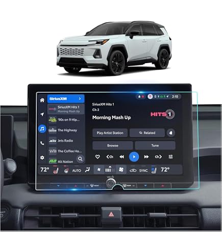 RUIYA 10.1" Tempered Glass Touchscreen Protector For 2022–2025 Jeep Compass – Clear & Scratch-Resistant