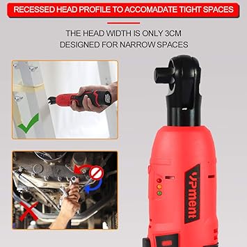 Vpment Cordless Ratchet Wrench Ratchet Wrenches product image 2