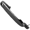 Door Handle Fits for Hyundai Accent 2006 2007 2008 2009 2010 2011 Front Driver Exterior Door Handle with Keyhole Replace # 80700 82650-1E050