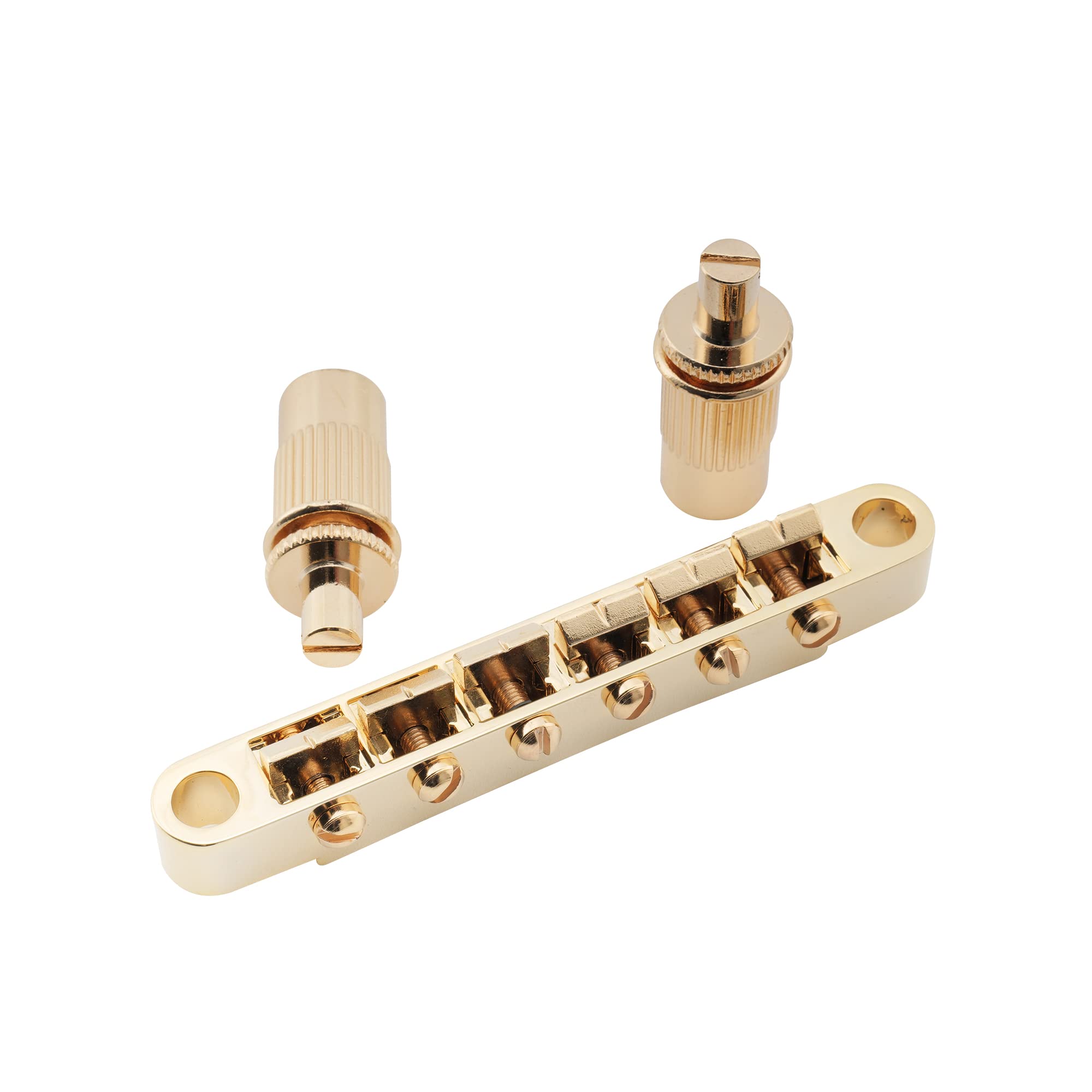 Musiclily Pro 52mm Tune-o-matic Bridge for Epiphone Les Paul SG Style Electric Guitar, Gold