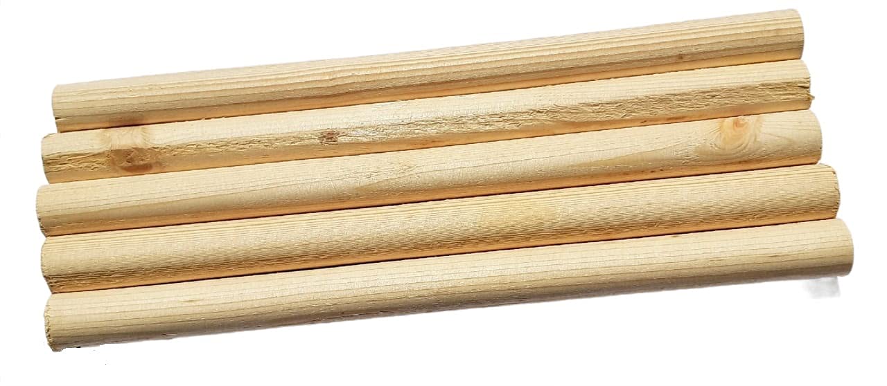 SonaUmar Enterprises Wooden dowels, 7 inches, Craft dowels, Pine Wood