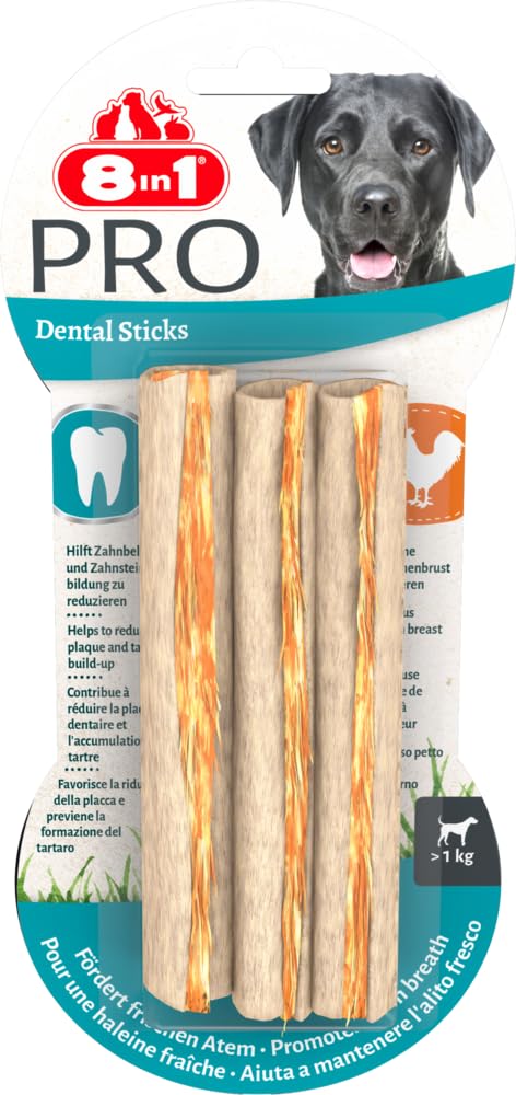 8in1 Dental Delights Sticks, 75 g
