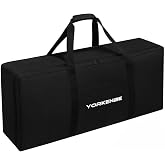 Yorkenbe Carry Bag for Camp Chef 2-Burner Stoves, 1680D Heavy Duty Camping Stove Carry Case with Padded Handles, Waterproof and Long-lasting, for Camping, Tailgating, BBQ, Size 35''x17''