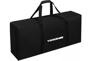 Yorkenbe Carry Bag for Camp Chef 2-Burner Stoves, 1680D Heavy Duty Camping Stove Carry Case with Padded Handles, Waterproof a