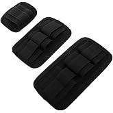 HOUSON 3 PCS EDC Elastic Organizer Patch, Tactical Bag Insert Elastic Bracket Secured with Hook Fastening