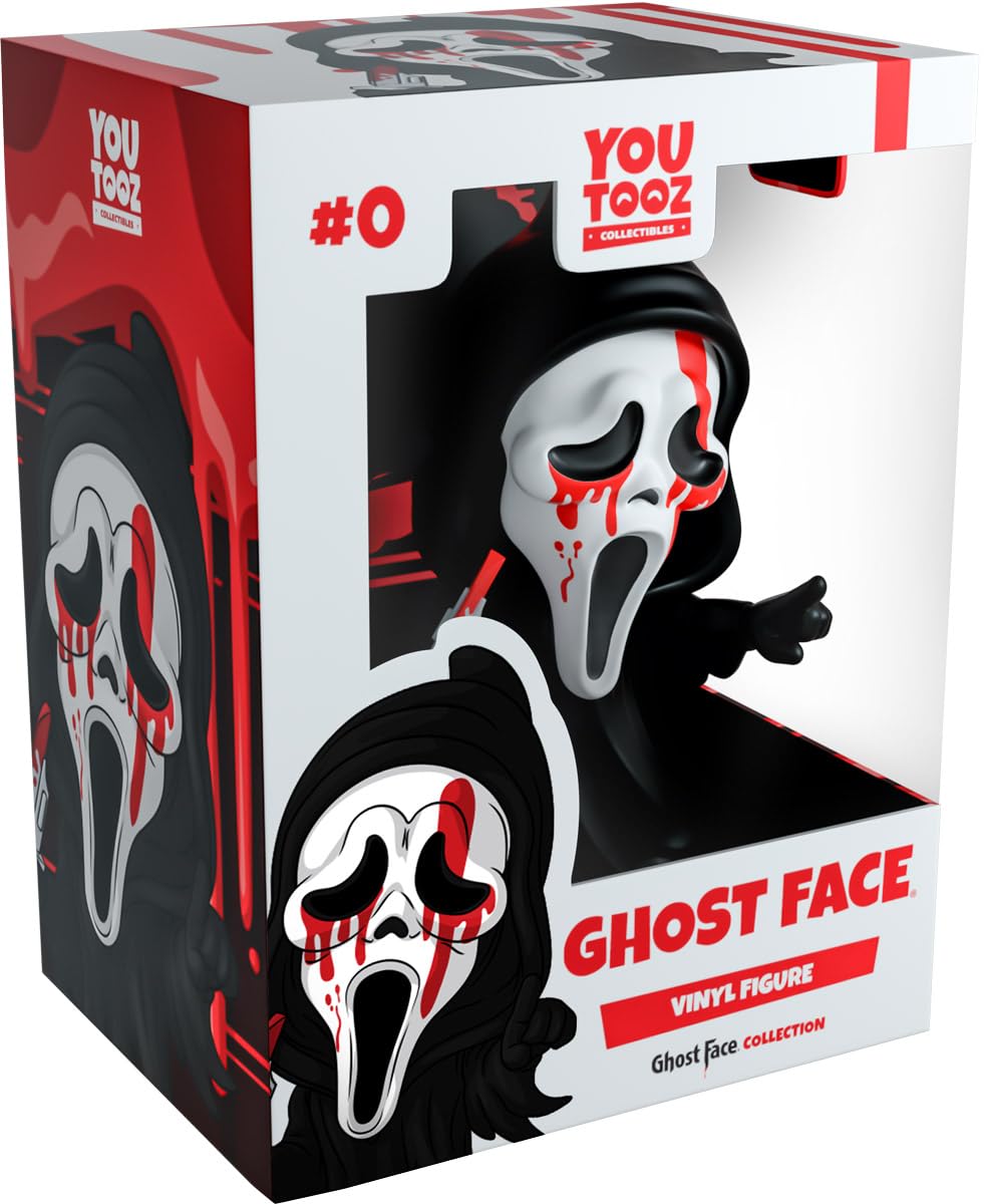 You Tooz Scream - Ghost Face Vinyl Figure, Black