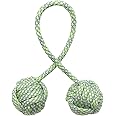 Fidget Beads Skill Toys, Fidget Toys, Parachute Cord and Steel Beads Handmade Fidget Beads, Beginners Worry Beads, Portable EDC Leisure Toys (Green)