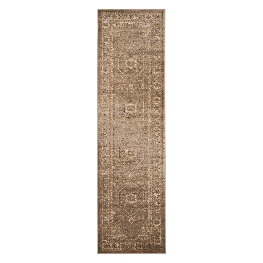 Safavieh Traditional Indoor Woven Rectangle Area Rug, Vintage Collection, VTG116, in Mousse, 99 X 170 cm for Living Room, Bedroom or Any Indoor Space