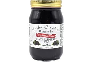 Homestyle Seedless Blackberry Jam - One Pint - Grandma's Jam House