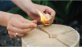 Galleon Fireplaces 100 Natural Firelighters for Wood Burner Stove Log Burner BBQ view 2