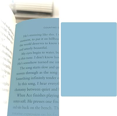 Siqian Blue Overlay for Reading Dyslexia A4 PET Overlay 29x21cm