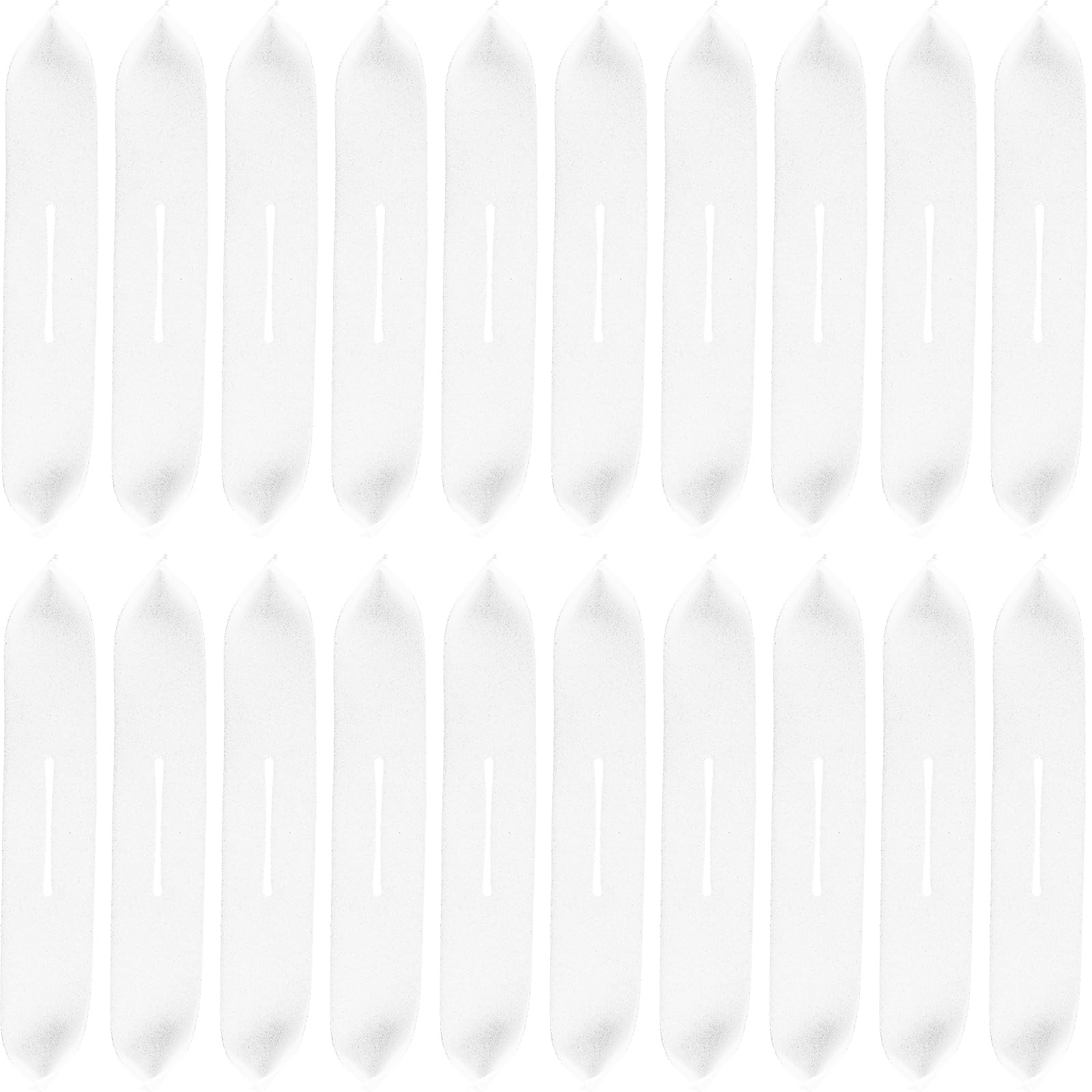 Cabilock 20 Pcs Hanger Sponge Covers, Non Slip Clothing Hanger Cover Tapes Protects Clothes, Anti- skid Foam Hangers Pads for Tank Tops, Slips