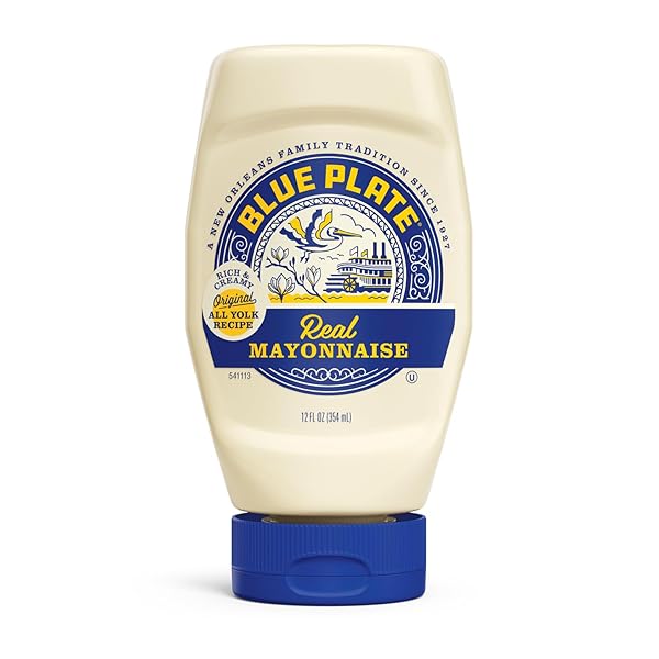BLUE PLATE REAL MAYONNAISE, 12 FL OZ SQUEEZE BOTTLE (PACK OF 1)