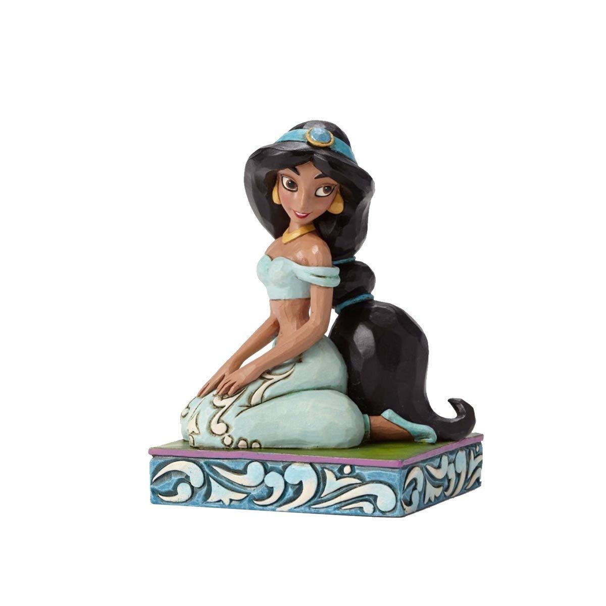 Enesco Disney Traditions by Jim Shore Aladdin Jasmine Personality Pose Figurine, 3.55", Multicolor