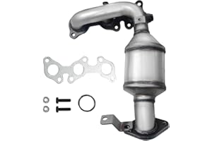 JT Exhaust Catalytic Converter Compatible with 2004 2005 2006 Sienna 3.3L FWD, 2004 2005 2006 2007 Highlander 3.3L, Lexus RX330 2004 2005 2006, 3.3L 【Driver Side/Front】 (Standard EPA Grade)