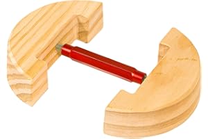 YESCRIBIR Hat Stretcher 4 Way Hats Expander Fitted Hat Size 7 1/2 to 10 5/8 Wooden Hat Maintainers for Fedora Cowboy Hats