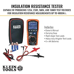 Klein Tools ET600 Multimeter, Megohmmeter