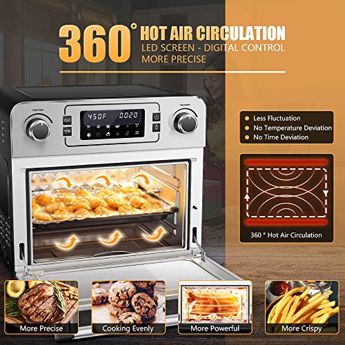 Aobosi Toaster Oven Air Fryer Oven Toaster Convection Oven Digital