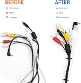 Yaluzibi Cable Ties 1000 Pack 8 inch 18kg Black UV Resistant Nylon PA66 view 4