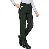 Womens Snow Pants Winter Waterproof Outdoor Soft Shell Fleece Linded Ski Hiking Pants