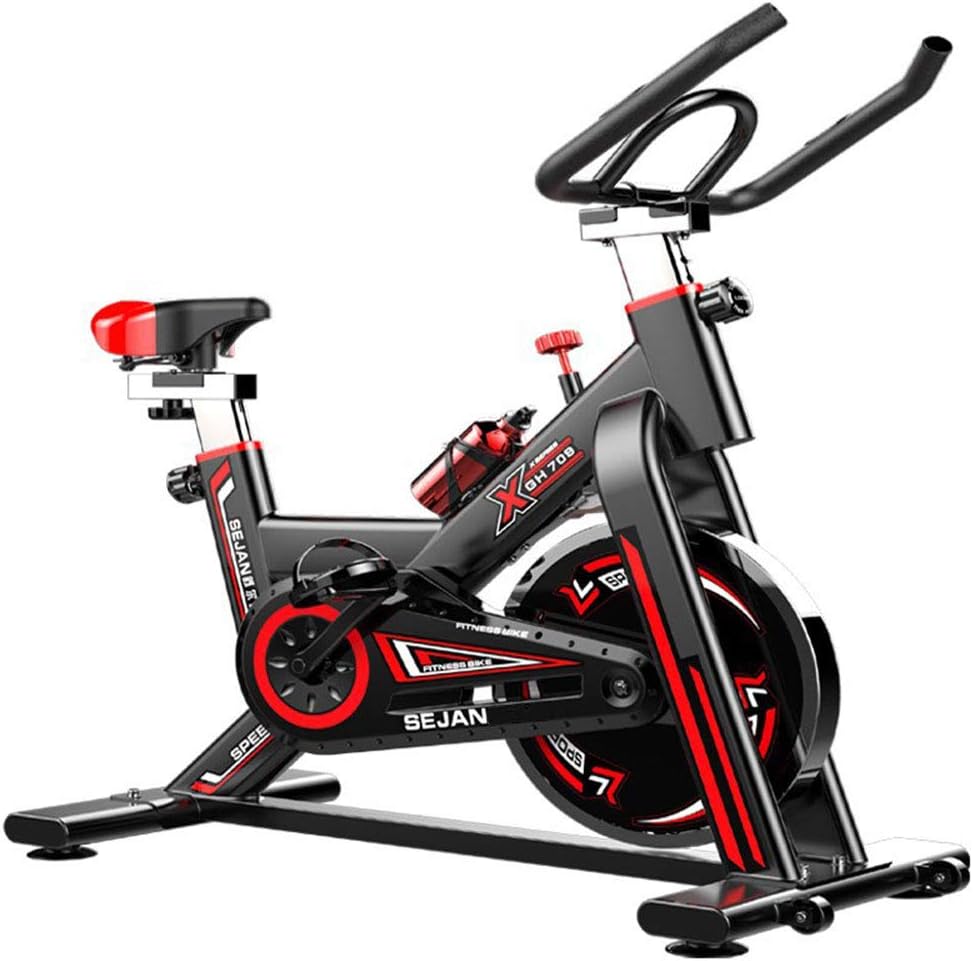 FYYTRL Indoor Spinning Bike, Ultra-Quiet Home Exercise Bike, Sports And Fitness Equipment (Bearing 150Kg),Black