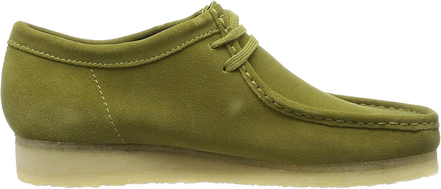 wallabee khaki suede