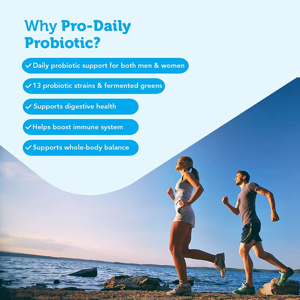 Probiotic Pro Mua Pro-Daily Probiotic - 13 Probiotic Strains, Gut Health, Digestive ...