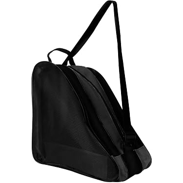 Risport New Pro Bag – Sac à Patins Artistique, Nylon Oxford Imperméable, Bandoulière Réglable – Glace/Roulettes