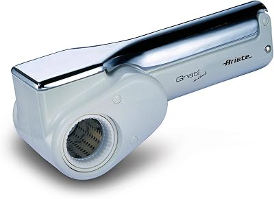 Ariete 0044 Grati Metal Cordless Rechargeable Electric Grater White 1500mAh