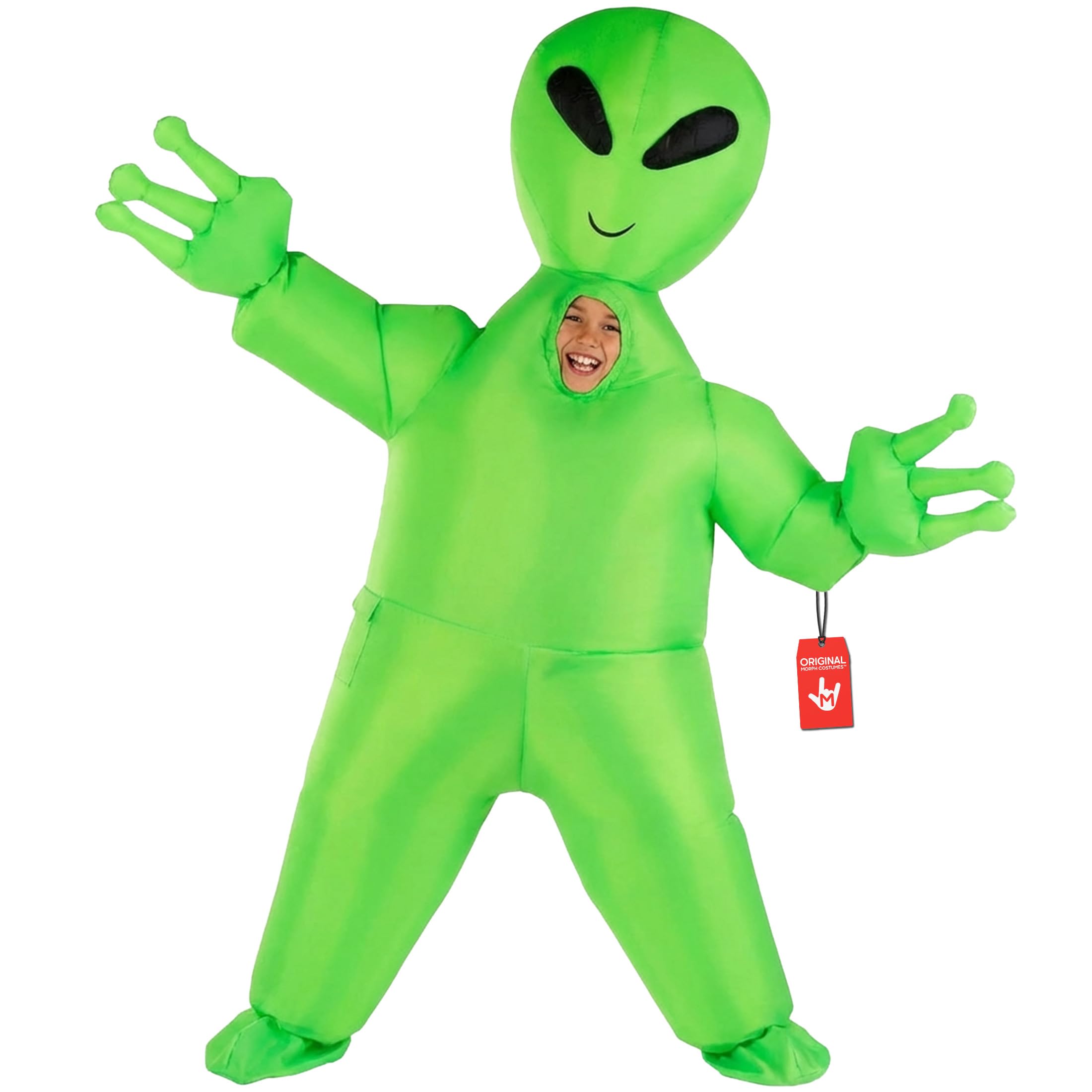 Morph Alien Costume Kids, Inflatable Alien Blow Up Costumes, Blow Up Costumes Kid, Inflatable Costume Kids